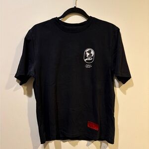 Black Support Your Local Planet Earth Day Graphic Short-Sleeve T-Shirt